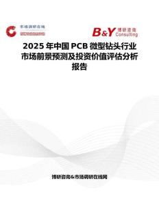 2025年中国PCB微型钻头行业市场前景预测及投资价值评估分析报告