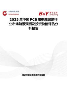 2025年中国PCB用电解铜箔行业市场前景预测及投资价值评估分析报告