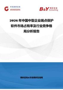 2026年中国中型企业端点保护软件市场占有率及行业竞争格局分析报告
