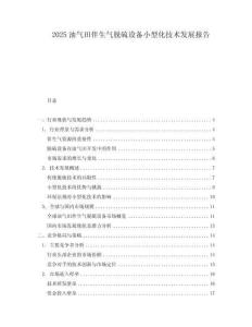 2025油气田伴生气脱硫设备小型化技术发展报告.docx