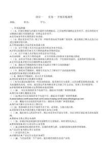 网店开设项目一练习