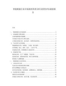 智能眼镜行业市场现状供需分析及投资评估最新报告.docx