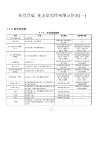 别克君威 变速器部件视图及位置