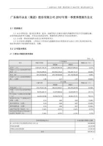 海印股份：2010年第一季度报告