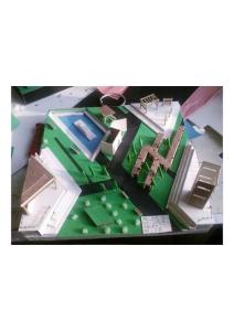 建筑学大一设计——校园一角