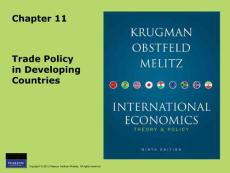 M11_Krugman_Trade Policy in Developing Countries
