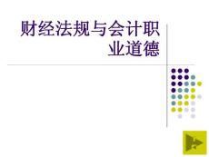 财经法规2010ppt1