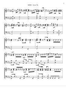 SS501 - Love Ya (Original Key Bb minor)