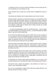 Texto original de El Camino de Santiago