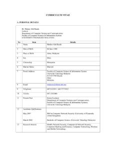 this link - Department of Computer Systems & Communication