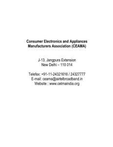 Consumer Electronics and TV Manufacturers Association