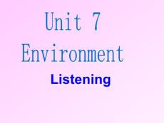 牛津 上海版 八年级英语上Unit7听力课(A)教学课件