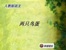 两只鸡蛋教学PPT课件人教版语文一年级下册第9课