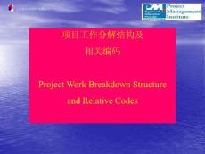 项目管理整套资料——项目WBS技术培训教材-new