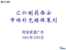 媒介策劃_匯仁制藥媒介策劃