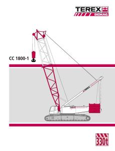 demag 300t 履带吊车 起重机  CC1800-1_US