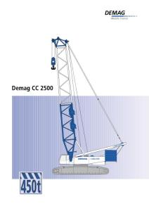 德马格 demag 450t 履带吊车 起重机 CC-2500_F1