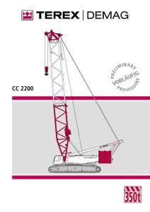 德马格 demag 350吨 履带吊车 起重机 CC-2200_A1