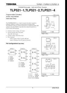 TLP521-4 光電耦合