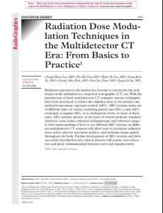 Radiation Dose Modulation Techniques in the Multidetector CT Era_ From Basics to Practice