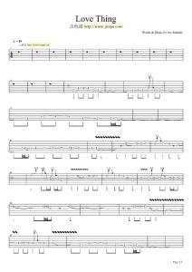 Joe Satrian吉他大师电吉他曲谱