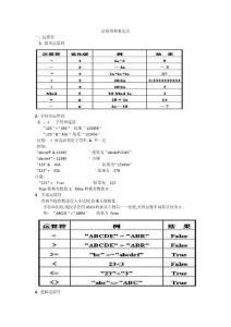 VB运算符和表达式