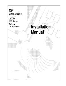 ultra 100 安裝手冊(cè)