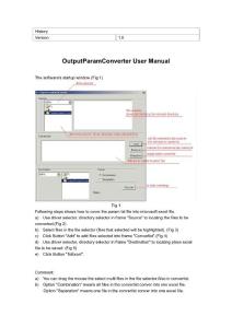 超声波探伤仪OutputParamConverterUM