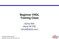 VHDL培訓教材