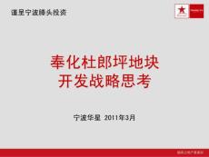 浙江奉化杜郎坪地块休闲度假项目开发战略思考_131p_2011年_前期策划