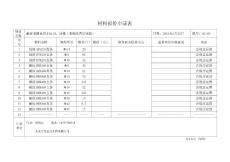 材料報價申請表（2011.2.28）