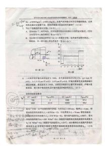 東華大學研究生入學考試傳熱學08年2