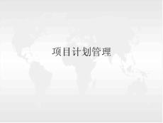 【精品资料】项目计划管理