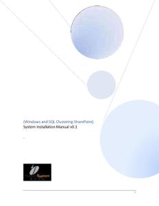 SharePing 2012 和 Windows 2008 和 SQL Server 2012 集群安裝管理手冊(cè)