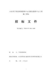 財稅服務中心招標文件