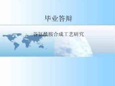 谷氨酰胺合成工藝研究-畢業答辯