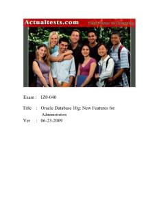 Actualtests.Oracle.1Z0-040.Exam.Q.and.A.06.23.09-DDU