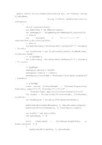 http表單提交(參數+文件）