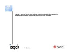 icepak紧凑式微电子封装模型建模方法 compact_models_webinar