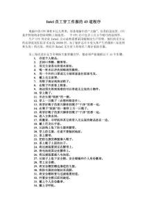 Intel員工穿工作服的43道程序