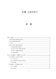 LTE互操作解決方案