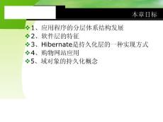 一、Hibernate持久化層