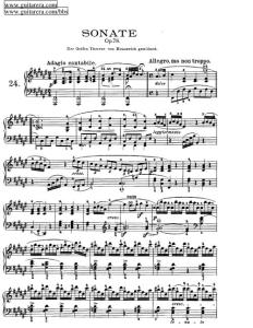 《升F大调第二十四钢琴奏鸣曲“泰丽莎奏鸣曲”》 Beethoven_-_Piano_Sonata_in__Fis-dur_Op.78