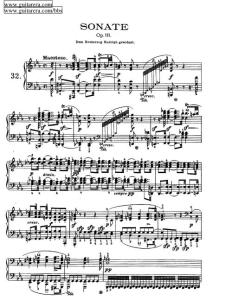 《e小调第三十二钢琴奏鸣曲》 Beethoven_-_Piano_Sonata_in_c-moll_Op._111