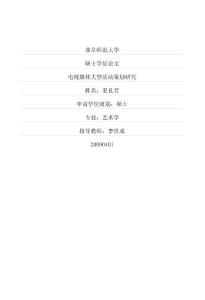 电视媒体大型活动策划研究