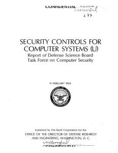 Security Controls for Computer Systems_ware70