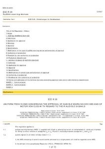 ECE-R28_汽車歐盟標準_之_聲音報警系統(tǒng)_Audible_warning_devices