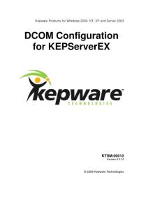 組態王通過網絡OPC通訊時Dcom配置文檔