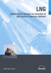 Mathematical Solution for Selection of LNGC Propulsion Systems (Technical Paper)