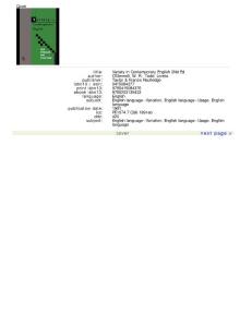 [W._R._O&acute;donnell_and_Loreto_Todd]_Variety_in_Contemporary English